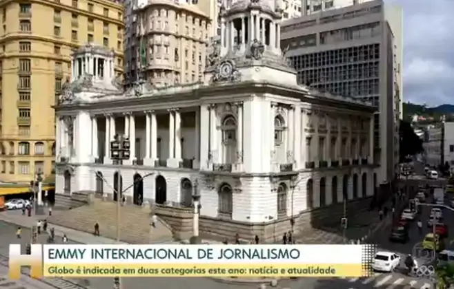 Globo recebe 2 indicações ao Emmy Internacional de Jornalismo 2024