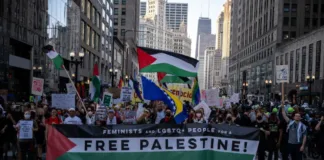 Convenção Democrata nos EUA: 2 manifestantes pró-Palestina são presos 2023 convencao democrata nos eua 2 manifestantes pro palestina sao presos