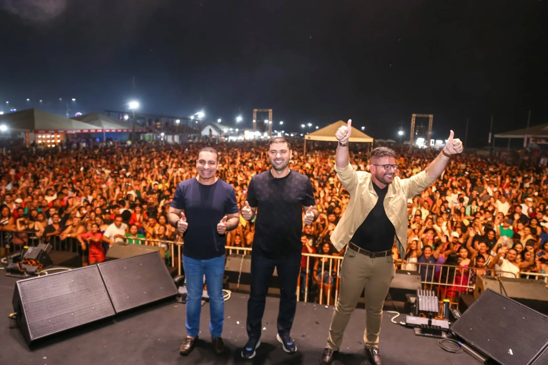 4479 governador gladson cameli prestigia abertura do festival da farinha em cruzeiro do sul