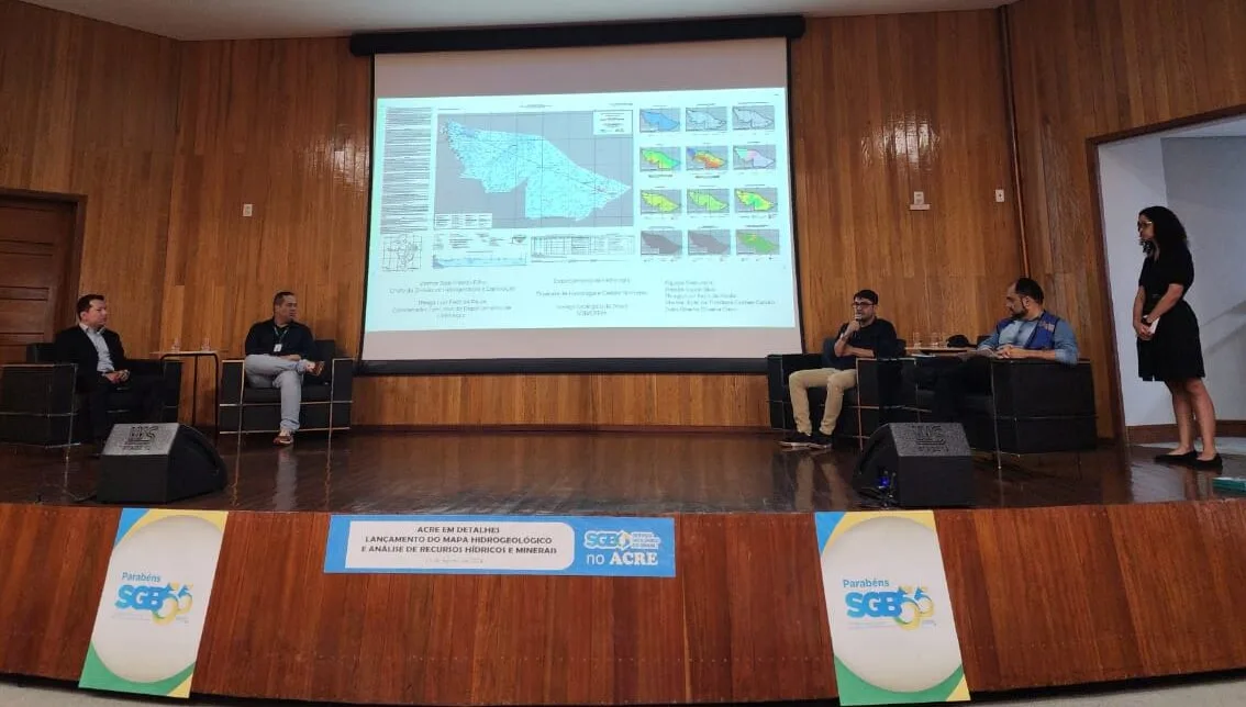 4618 sema e imac participam de lancamento do mapa hidrogeologico do acre