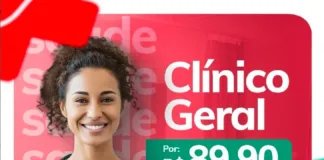 A Clínica Mais Saúde oferece descontos em consultas médicas, exames laboratoriais e diagnóstico por imagem. Captura de Tela 2024 08 17 as 09.51.45