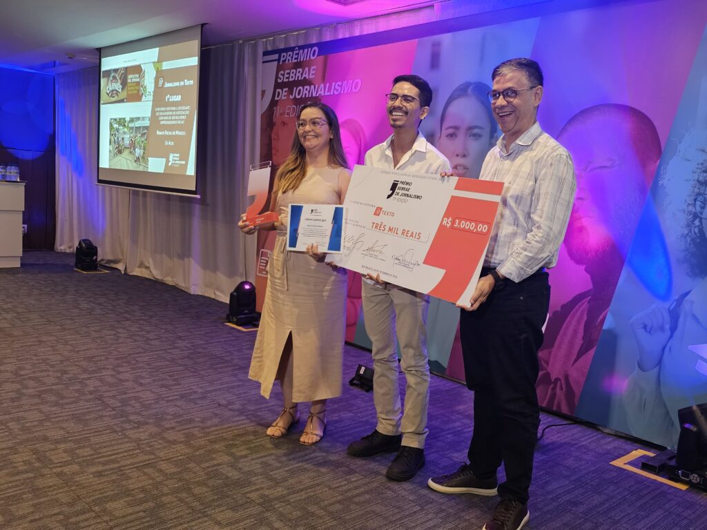 11º Prêmio Sebrae de Jornalismo do Acre - 2024 | Cidade AC News – Notícias do Acre