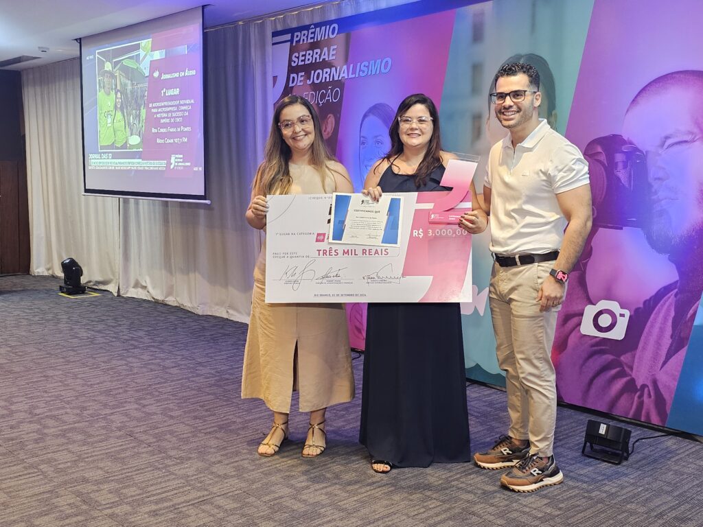 11º Prêmio Sebrae de Jornalismo do Acre - 2024 | Cidade AC News – Notícias do Acre