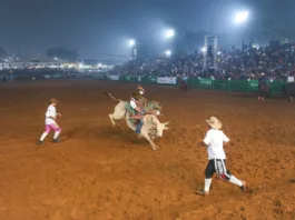 5488 semifinal agita arena e define finalistas do rodeio na expoacre
