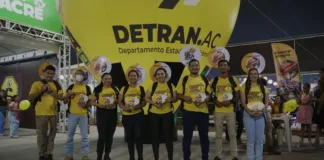 Amigo da Rodada e outras campanhas de conscientização marcam participação do Detran na Expoacre 6138 amigo da rodada e outras campanhas de conscientizacao marcam participacao do detran na expoacre