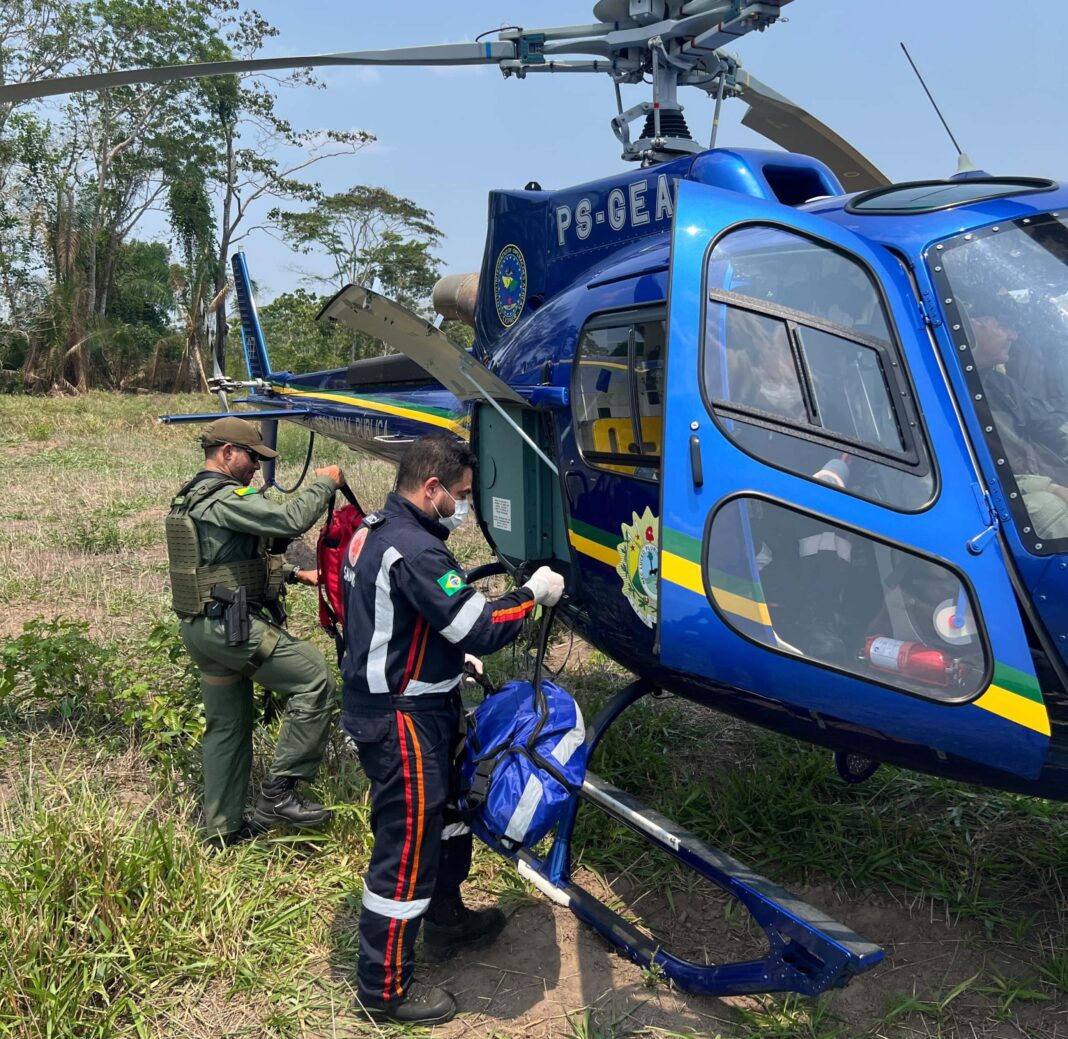 seguranca-publica-realiza-acao-de-resgate-aeromedico-em-aldeia-indigena