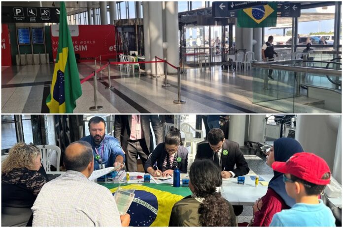 decola-do-libano-o-quarto-voo-com-brasileiros-e-familiares-resgatados-da-zona-de-conflito