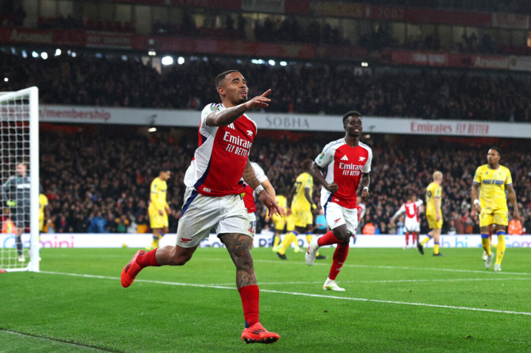 em-noite-de-gabriel-jesus,-arsenal-vence-o-crystal-palace-de-virada-na-copa-da-liga