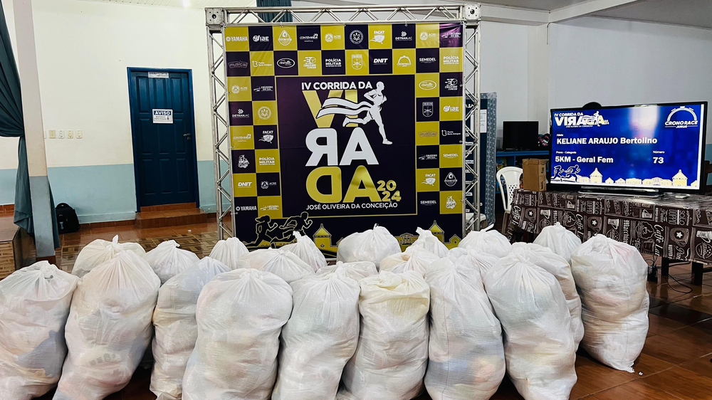 IV Corrida da Virada terá duas pessoas com deficiência e arrecada mais de 1 tonelada de alimentos em Cruzeiro do Sul | Cidade AC News – Notícias do Acre