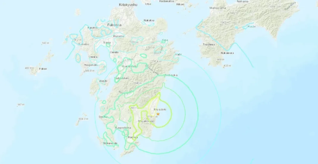 terremoto-de-magnitude-6,8-​​atinge-sul-do-japao-e-alerta-de-tsunami-e-emitido