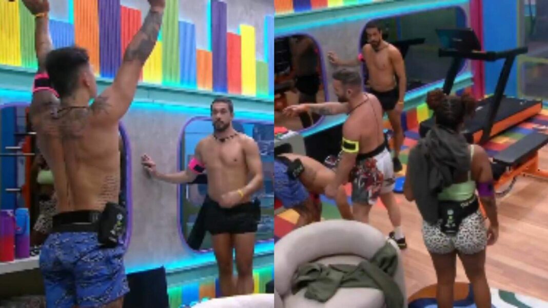 bbb-25:-diego-hypolito-ensina-maike-e-gabriel-a-“plantar-bananeira”