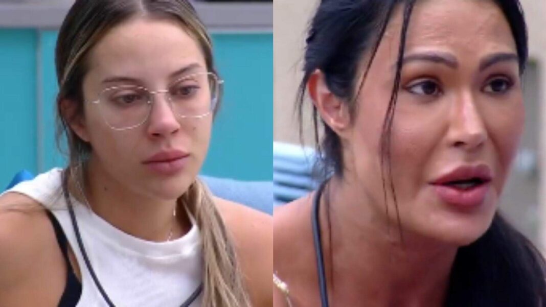 bbb-25:-gracyanne-elogia-renata-e-eva-em-momento-de-carinho