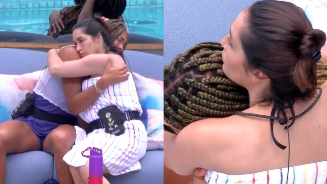 bbb-25:-dani-hypolito-apoia-aline-em-momento-de-emocao