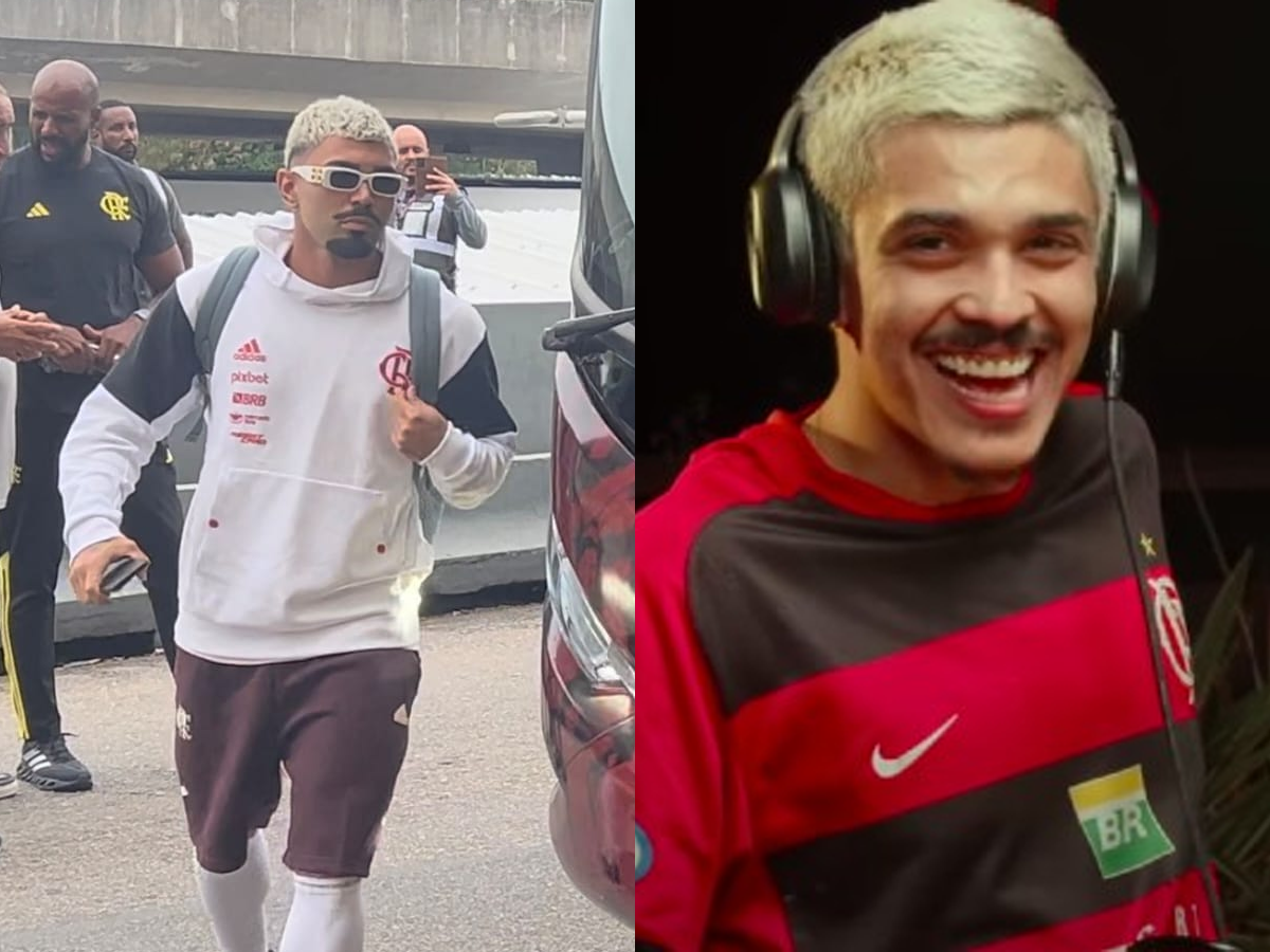 Gabigol e Chico Moedas. Foto: Reprodução