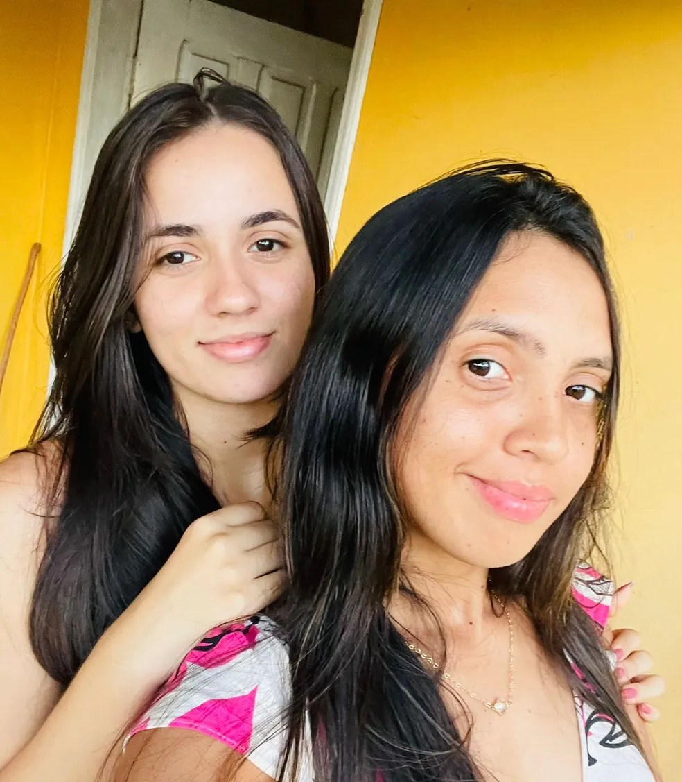 Shayane Costa chegou a arrumar o cabelo da amiga dias antes do crime — Foto: Arquivo pessoal