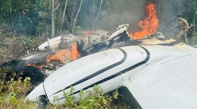 fab-intercepta-aviao-do-peru-com-drogas-no-espaco-aereo-brasileiro,-no-amazonas