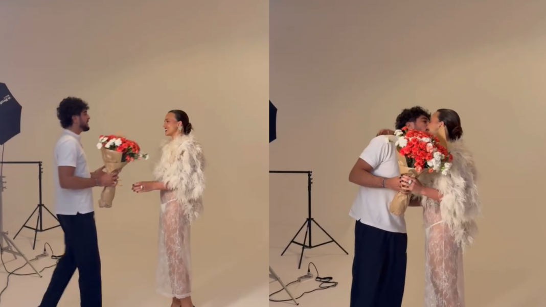 rafa-kalimann-ganha-surpresa-romantica-de-nattan-no-trabalho