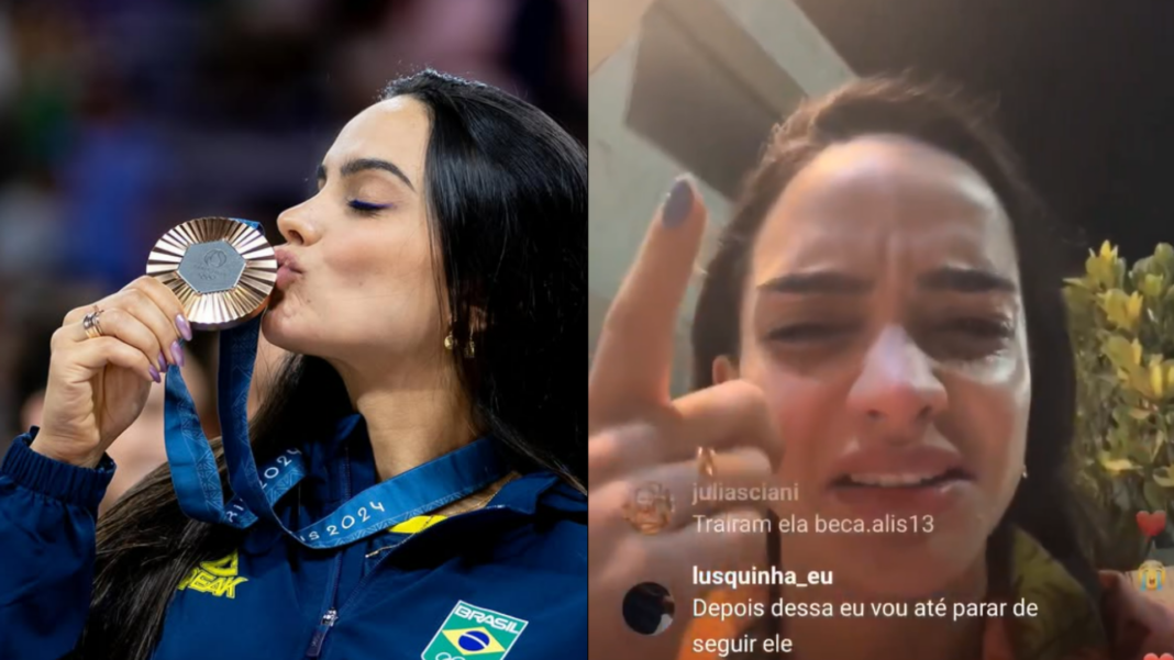 aos-prantos,-jogadora-da-selecao-brasileira-de-volei-expoe-traicao-do-namorado