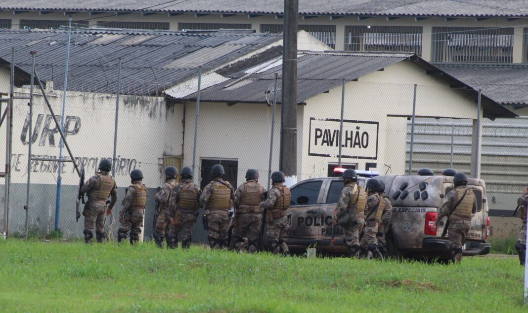 policia-penal-realiza-operacao-integrada-com-demais-forcas-de-seguranca-em-unidade-penitenciaria-de-rio-branco