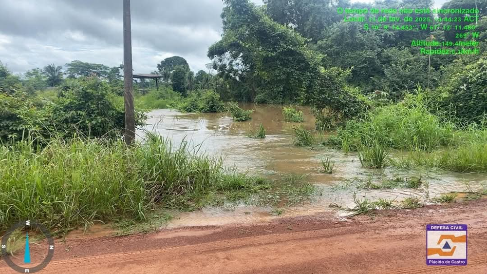 Prefeitura de Plácido de Castro monitora rios e igarapés como sinal de alerta contra enchentes | Cidade AC News – Notícias do Acre