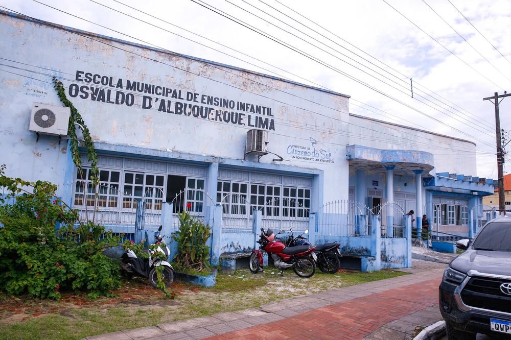 Prefeitura de Cruzeiro do Sul reforma Creche Oswaldo D'Albuquerque Lima; gestão investe R$3 milhões em 3 unidades de ensino | Cidade AC News – Notícias do Acre