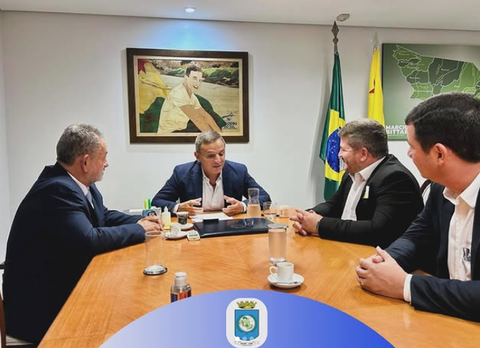 Prefeito de Bujari e Vereadora se reúnem com Senador Márcio Bittar para fortalecer compromissos com infraestrutura | Cidade AC News – Notícias do Acre
