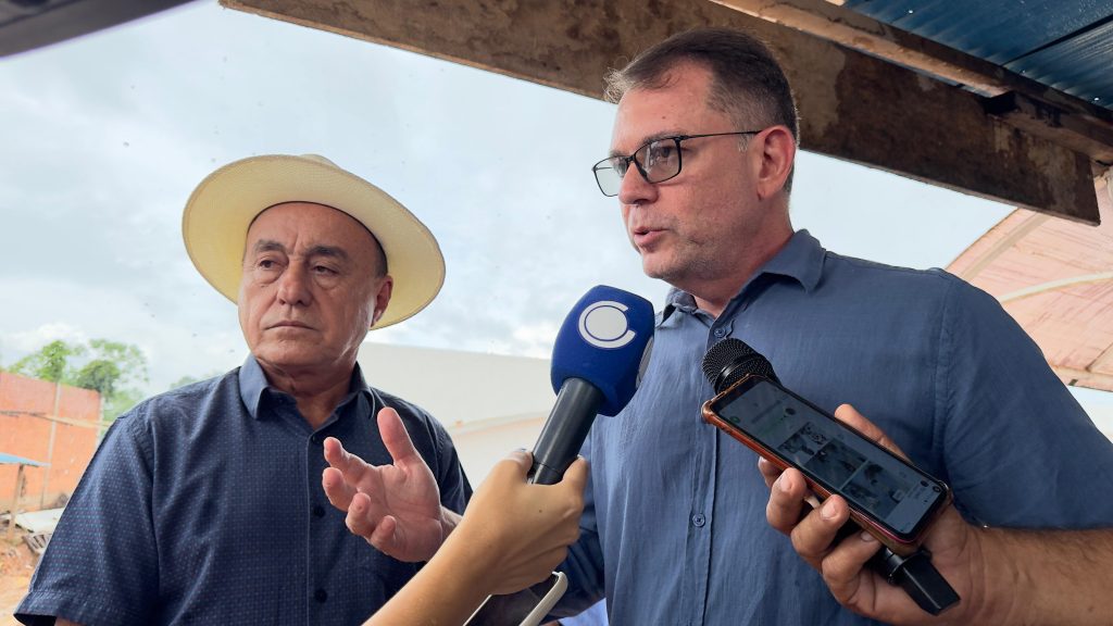 Prefeito de Rio Branco realiza visita técnica à obra da creche na Vila Acre   | Cidade AC News – Notícias do Acre