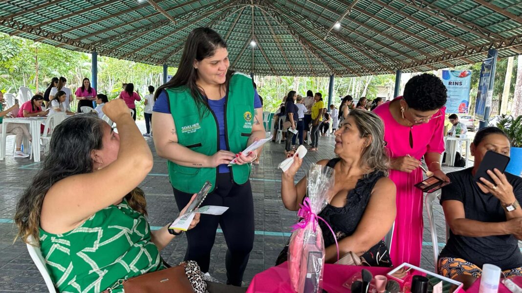 no-dia-da-mulher,-semulher-promove-atendimento-psicologico,-juridico-e-social-e-realiza-palestra-feminicidio-zero-em-rio-branco-e-xapuri