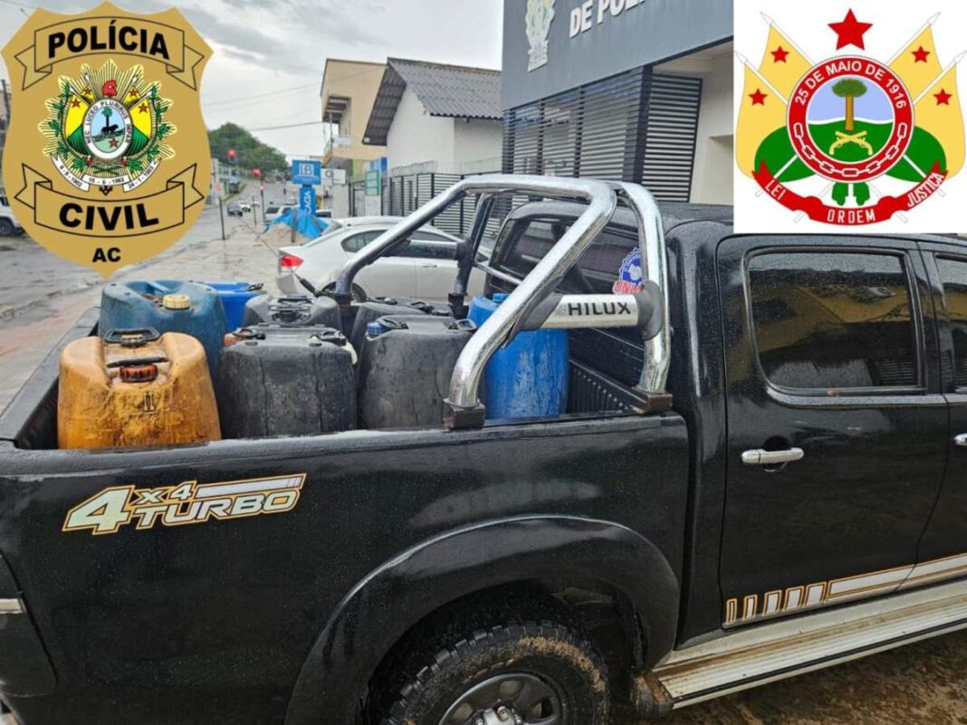 policia-civil-apreende-400-litros-de-combustivel-em-operacao-contra-estelionato-em-cruzeiro-do-sul