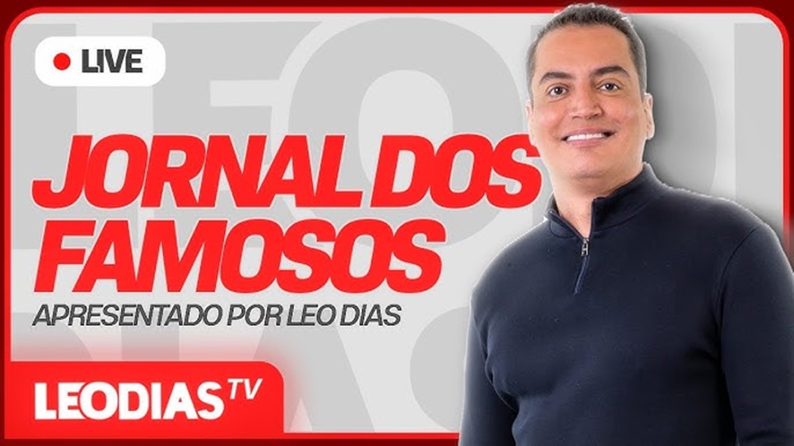 Leo Dias apresenta o "Jornal dos Famosos"