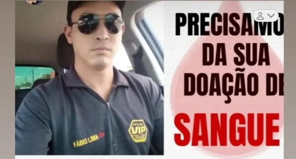 familiares-de-vigilante-ferido-em-acidente-na-via-verde-pedem-doacoes-de-sangue-com-urgencia