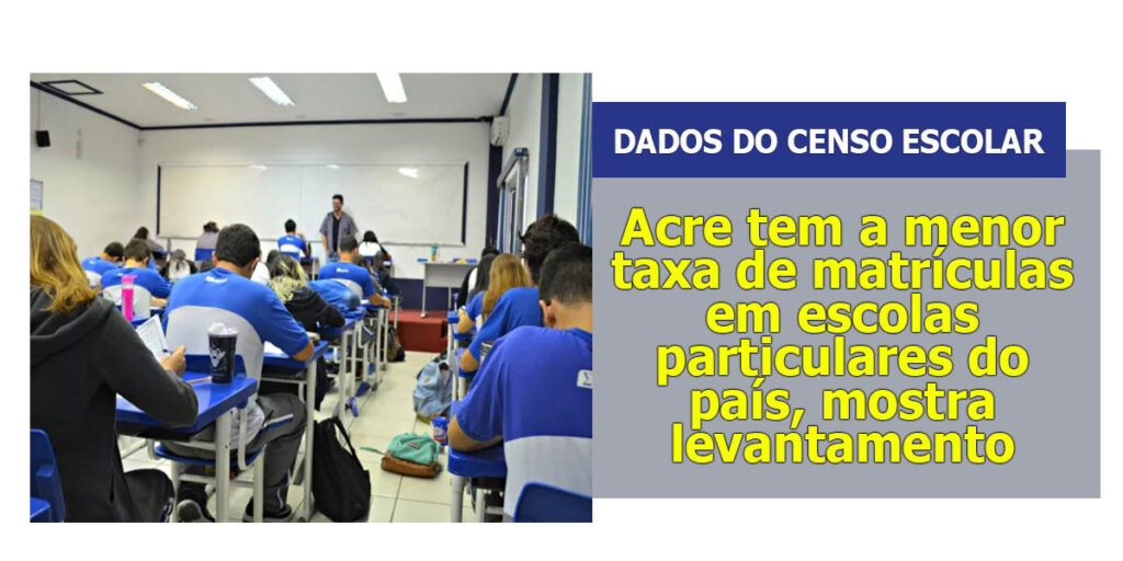 acre-tem-menores-indices-de-matricula-em-escolas-particulares-do-pais,-mostra-levantamento