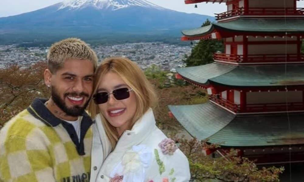 viagem-de-luxo-ao-japao:-virginia-e-ze-felipe-exibem-primeira-aula-de-natacao-do-filho