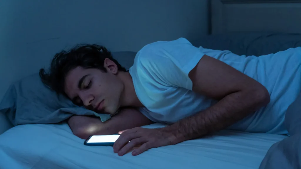 celular-na-cama-pode-ser-um-foco-de-bacterias,-alerta-especialista