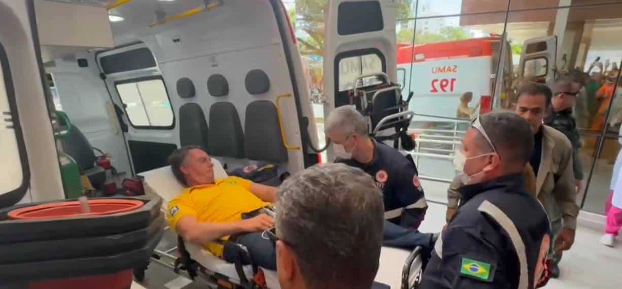 Bolsonaro transferido