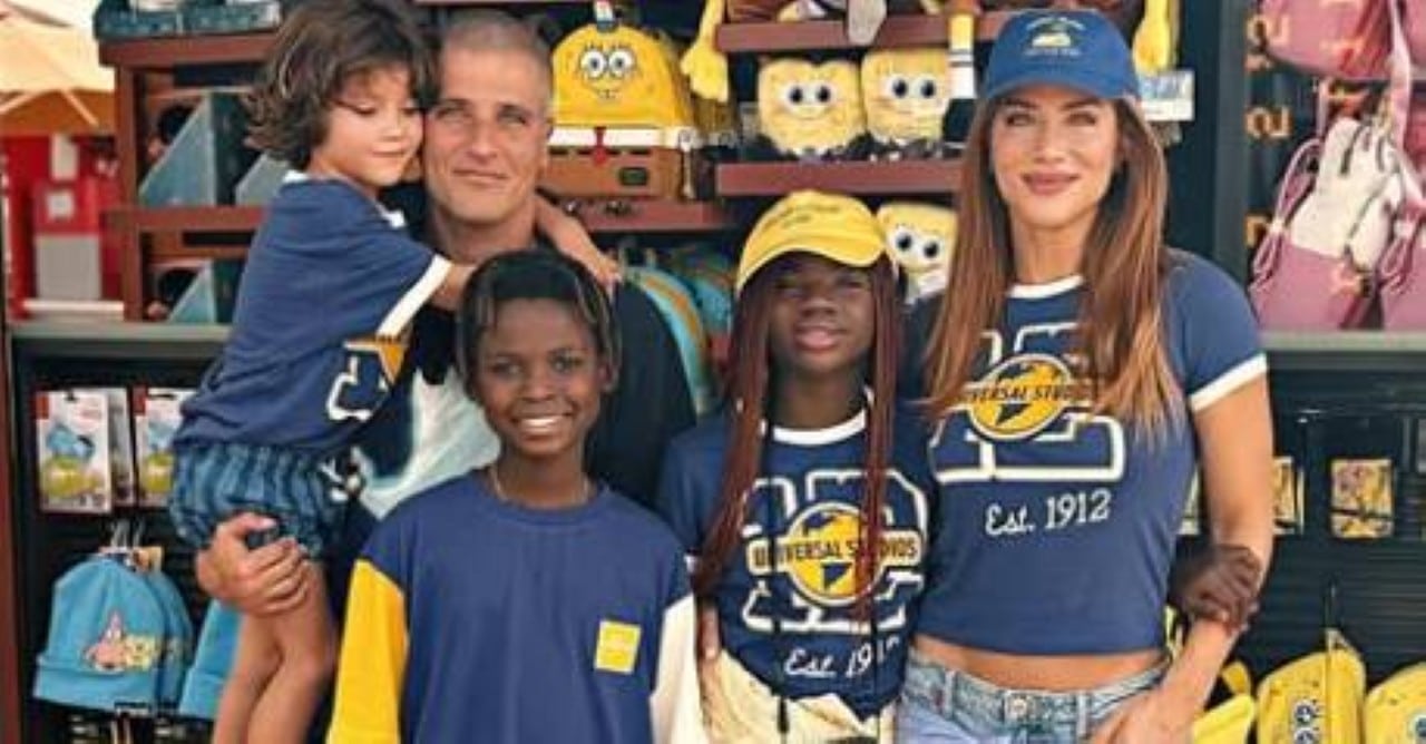 Bruno Gagliasso, Giovanna Ewbank e filhos