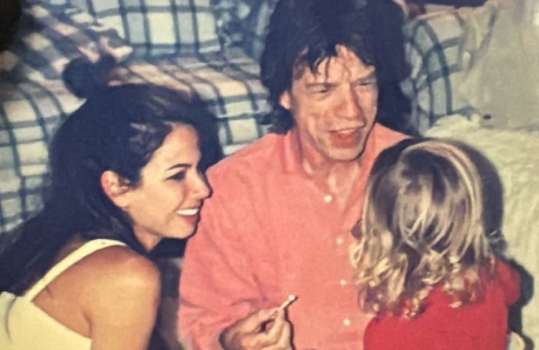 Luciana Gimenez, Mick Jagger e filho