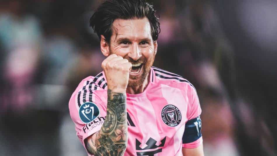 Messi dois gols - Foto: X