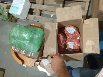 policia-apreende-droga-escondida-em-encomenda-com-bolachas-em-transportadora-no-acre