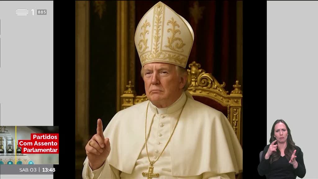 casa-branca-divulga-imagem-de-donald-trump-vestido-de-papa