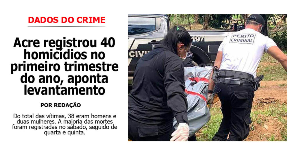 acre-registrou-40-homicidios-no-primeiro-trimestre-do-ano,-aponta-levantamento