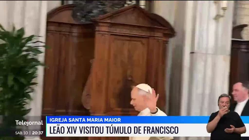 leao-xiv-visita-tumulo-de-francisco-para-homenagem-oficial