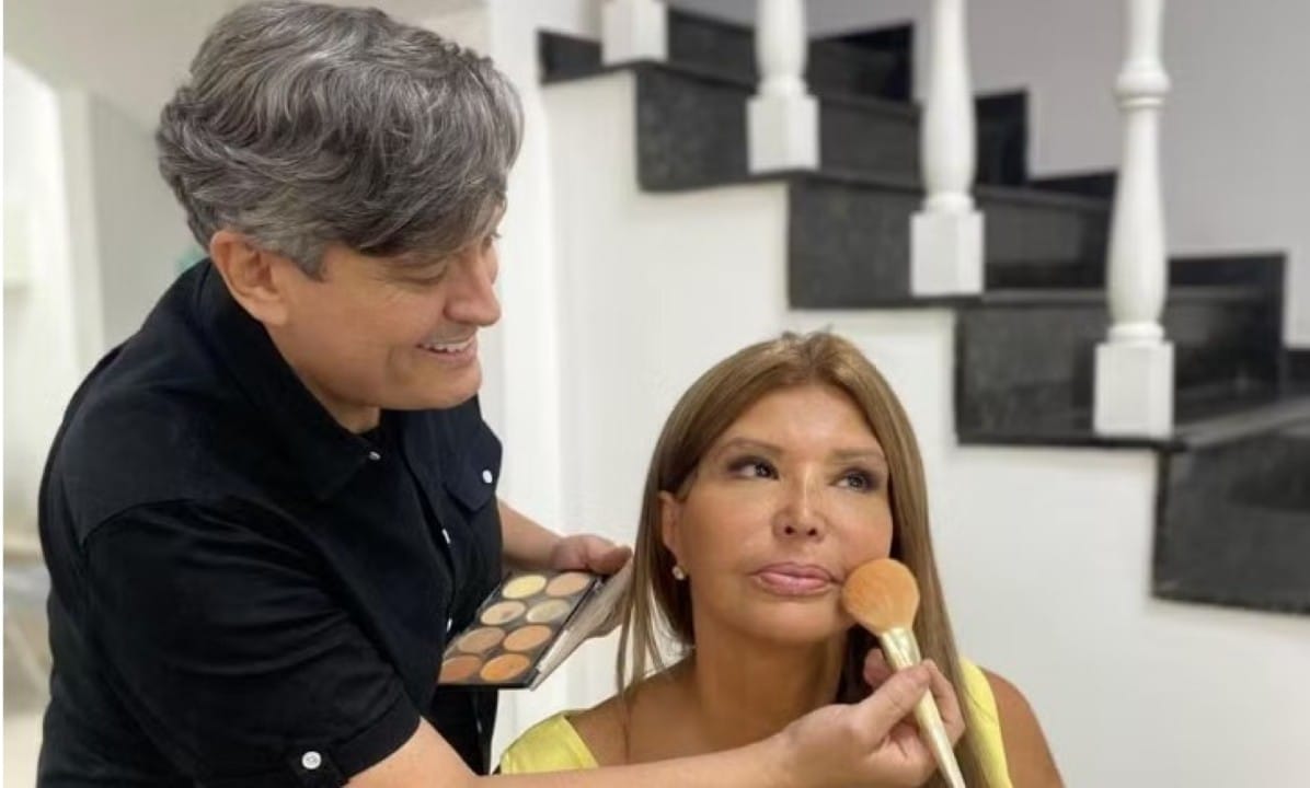 Roberta Close e Eduard Fernandes