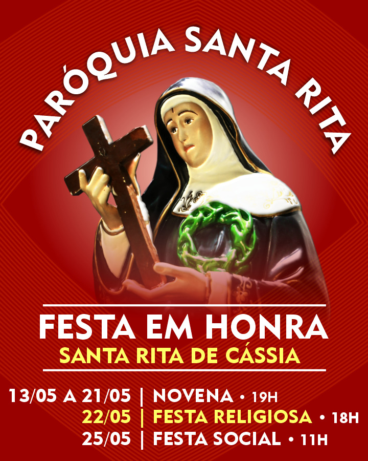 Paróquia Santa Rita realiza festa religiosa e social em homenagem à padroeira | Cidade AC News – Notícias do Acre