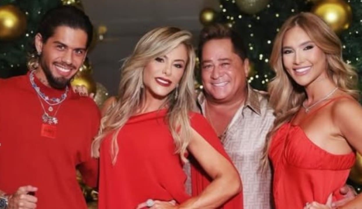 Zé Felipe, Leonardo, Poliana e Virginia