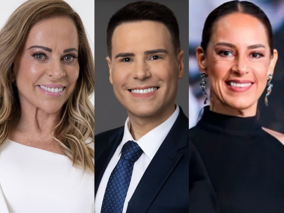 Christina Rocha, Luiz Bacci e Silvia Abravanel / Reprodução 
