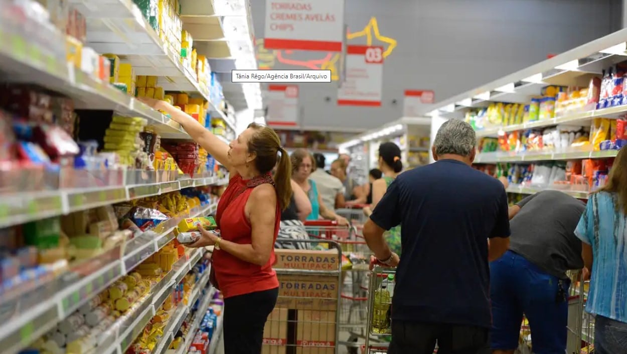 inflamacao economia produtos supermercado