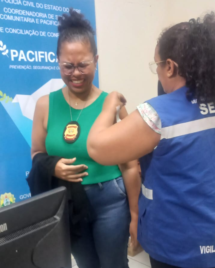 Polícia Civil do Acre realiza vacinação de servidores na 4ª Regional em Rio Branco | Cidade AC News – Notícias do Acre