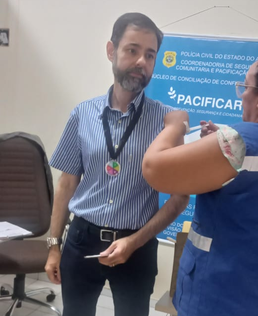 Polícia Civil do Acre realiza vacinação de servidores na 4ª Regional em Rio Branco | Cidade AC News – Notícias do Acre