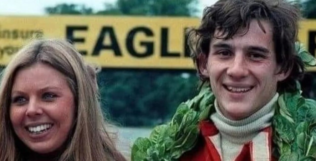 Ayrton Senna e ex-esposa